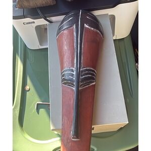 Hand Carved African Style Wooden Mask